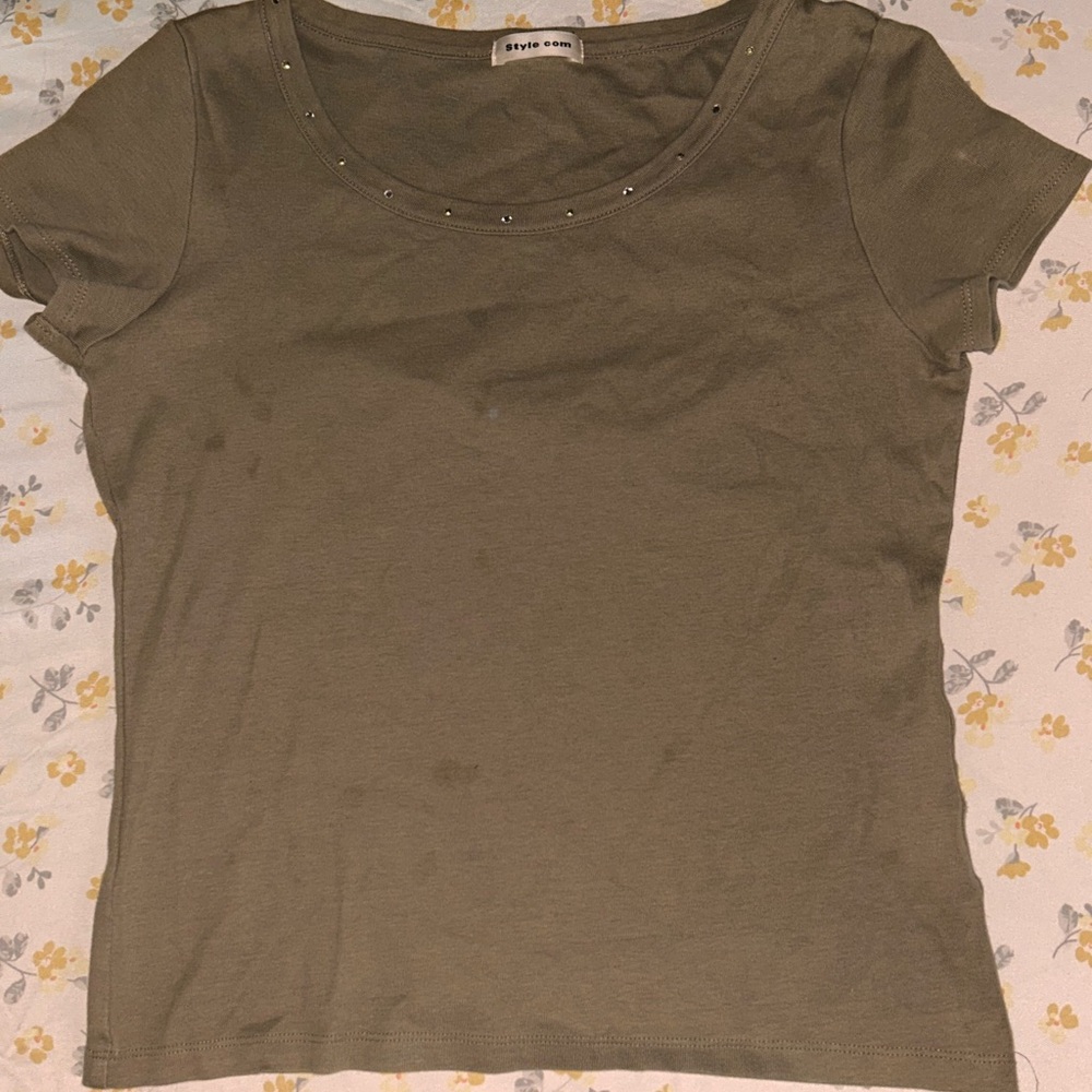 Olive Short Sleeve Tee